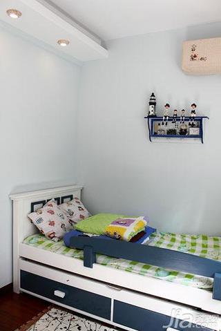 混搭风格小户型50平米儿童房儿童床图片
