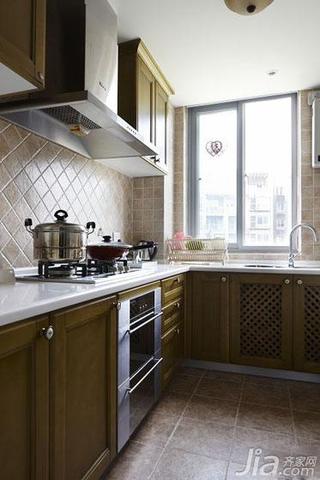地中海风格二居室140平米以上厨房橱柜订做