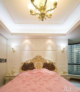 简欧风格20万以上130平米卧室床图片