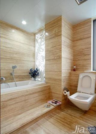 北欧风格20万以上140平米以上卫生间浴缸效果图