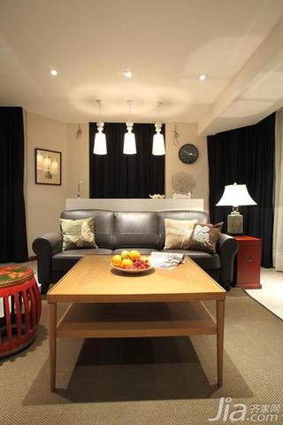 中式风格三居室130平米客厅沙发图片