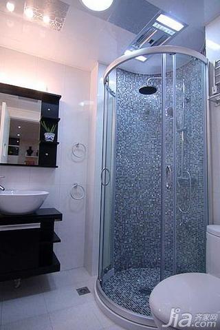 宜家风格二居室90平米卫生间淋浴房定制