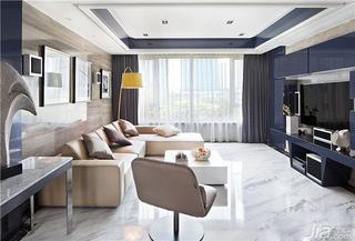 现代简约风格20万以上140平米以上客厅沙发背景墙沙发效果图