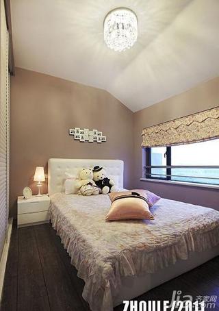 新古典风格复式140平米以上卧室床图片