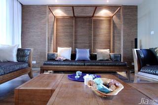 中式风格三居室140平米以上客厅沙发效果图