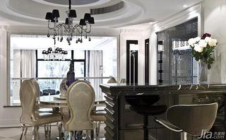 新古典风格跃层140平米以上餐厅吧台装修效果图