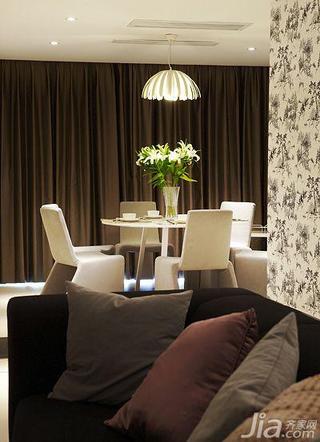 现代简约风格复式140平米以上餐厅沙发效果图