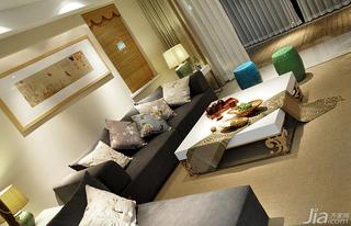 中式风格三居室140平米以上沙发效果图