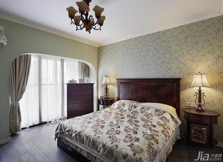 美式风格复式140平米以上卧室床效果图