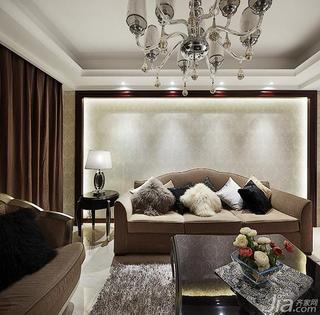 新古典风格三居室140平米以上沙发背景墙沙发图片