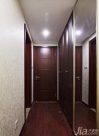 新古典风格三居室140平米以上主卫衣柜定做