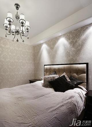 新古典风格三居室140平米以上卧室床效果图