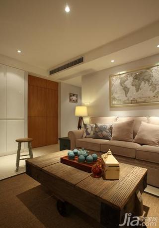 中式风格三居室70平米客厅灯图片