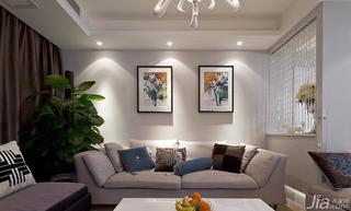 新古典风格三居室110平米客厅沙发效果图