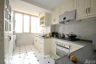欧式风格公寓130平米厨房橱柜设计图
