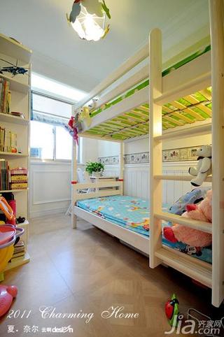 欧式风格公寓130平米儿童房儿童床图片