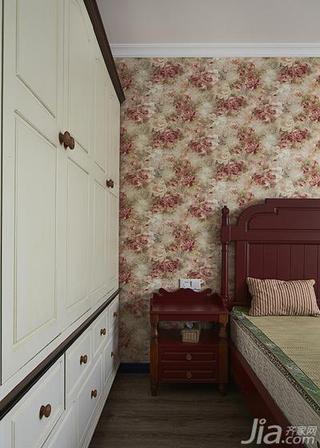 地中海风格四房140平米以上卧室床头柜图片