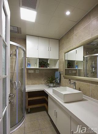 简约风格二居室15-20万卫生间吊顶洗手台效果图