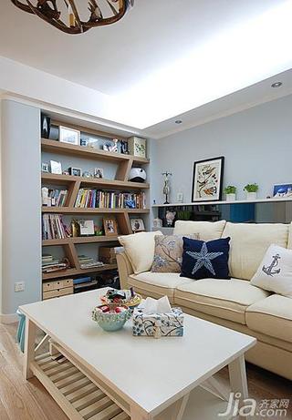 地中海风格二居室90平米沙发图片