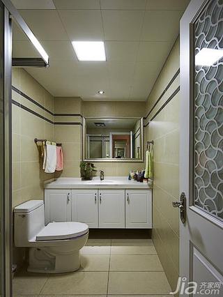 新古典风格三居室富裕型卫生间洗手台效果图