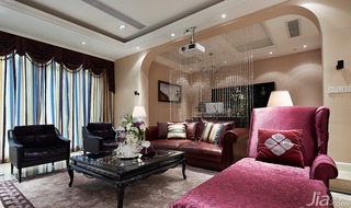 混搭风格别墅140平米以上客厅沙发效果图