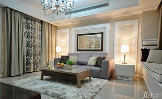 新古典风格三居室120平米沙发效果图