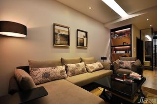 现代简约风格复式140平米以上客厅沙发图片