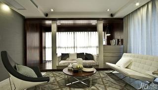 现代简约风格三居室140平米以上客厅沙发效果图