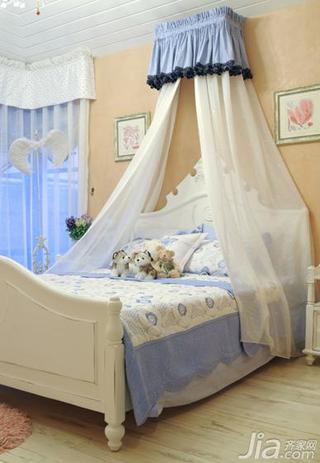 地中海风格二居室110平米儿童房床效果图