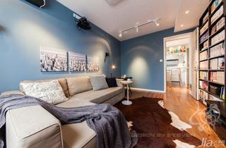 现代简约风格二居室100平米客厅沙发背景墙沙发图片