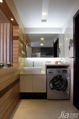 现代简约风格二居室70平米洗手台效果图