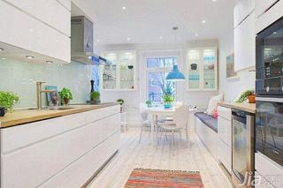 北欧风格公寓白色70平米厨房海外家居