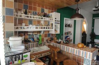 东南亚风格一居室60平米厨房设计图
