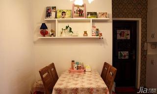 简约风格二居室60平米餐厅餐桌图片