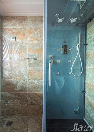 欧式风格跃层20万以上淋浴房安装图