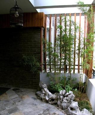 中式风格复式140平米以上入户花园装修