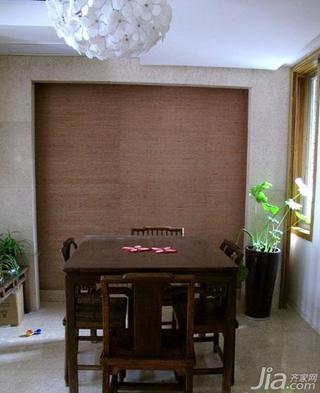 中式风格复式140平米以上餐厅餐桌效果图