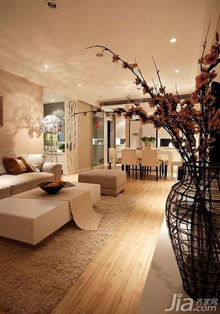 现代简约风格二居室15-20万餐厅沙发图片