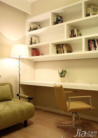 现代简约风格二居室110平米书房设计