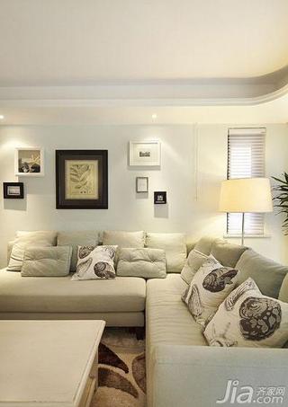 美式风格富裕型140平米以上客厅沙发图片