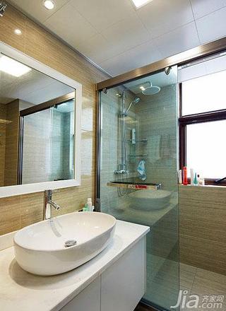 现代简约风格复式140平米以上卫生间淋浴房设计