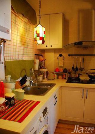 东南亚风格一居室40平米厨房设计