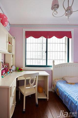 美式风格三居室20万以上儿童房儿童床图片