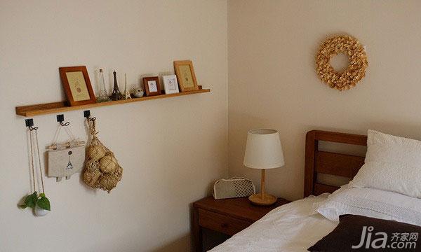二居室装修,70平米装修,现代简约风格,卧室