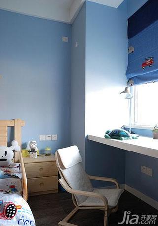 现代简约风格二居室90平米儿童房装修