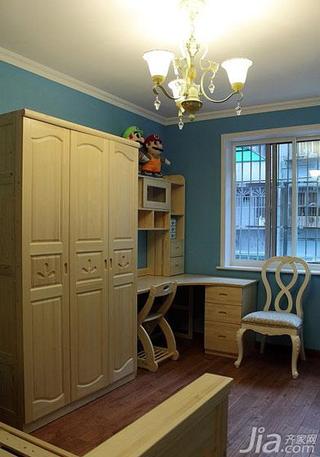 地中海风格二居室60平米儿童房书桌效果图
