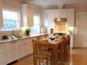 古朴自然风 10个美式风格厨房设计