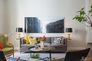 北欧风格大户型140平米以上沙发背景墙沙发图片