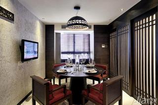 新中式风格四房富裕型餐厅灯效果图