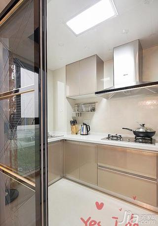 新古典风格二居室80平米厨房吊顶橱柜图片